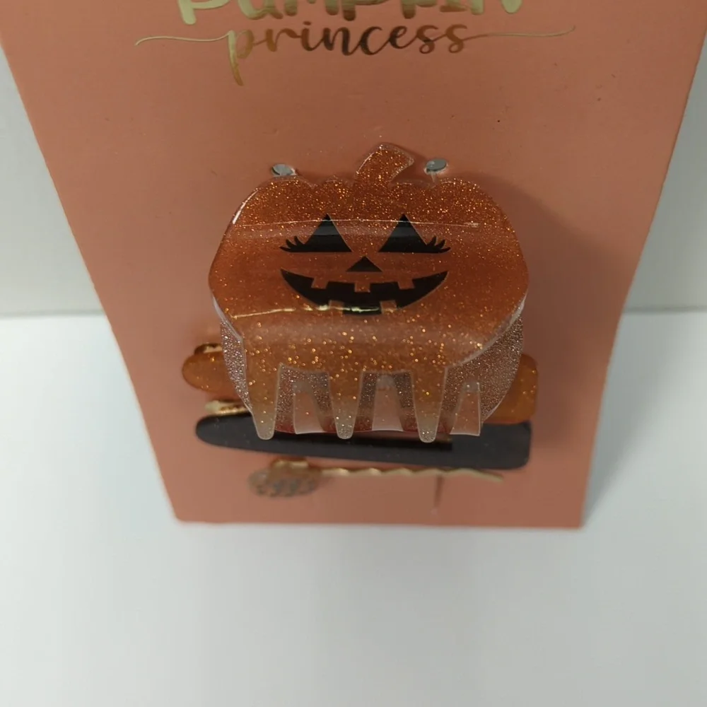 NEW Berry Pumpkin Princess Halloween Autumn Hair Accessory Set